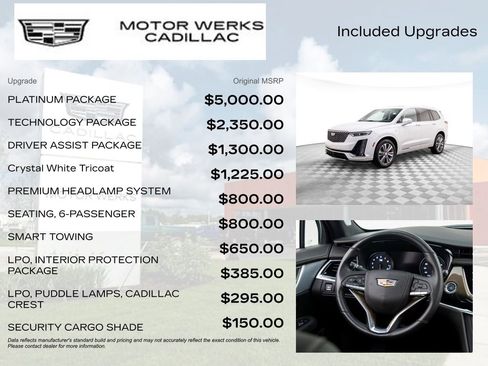 Certified 2024 Cadillac XT6 Premium Luxury w/ Platinum Package image 4
