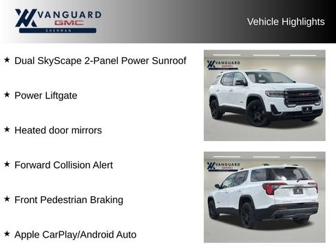 Used 2020 GMC Acadia AT4 w/ Driver Alert Package II AWD/4WD image 11