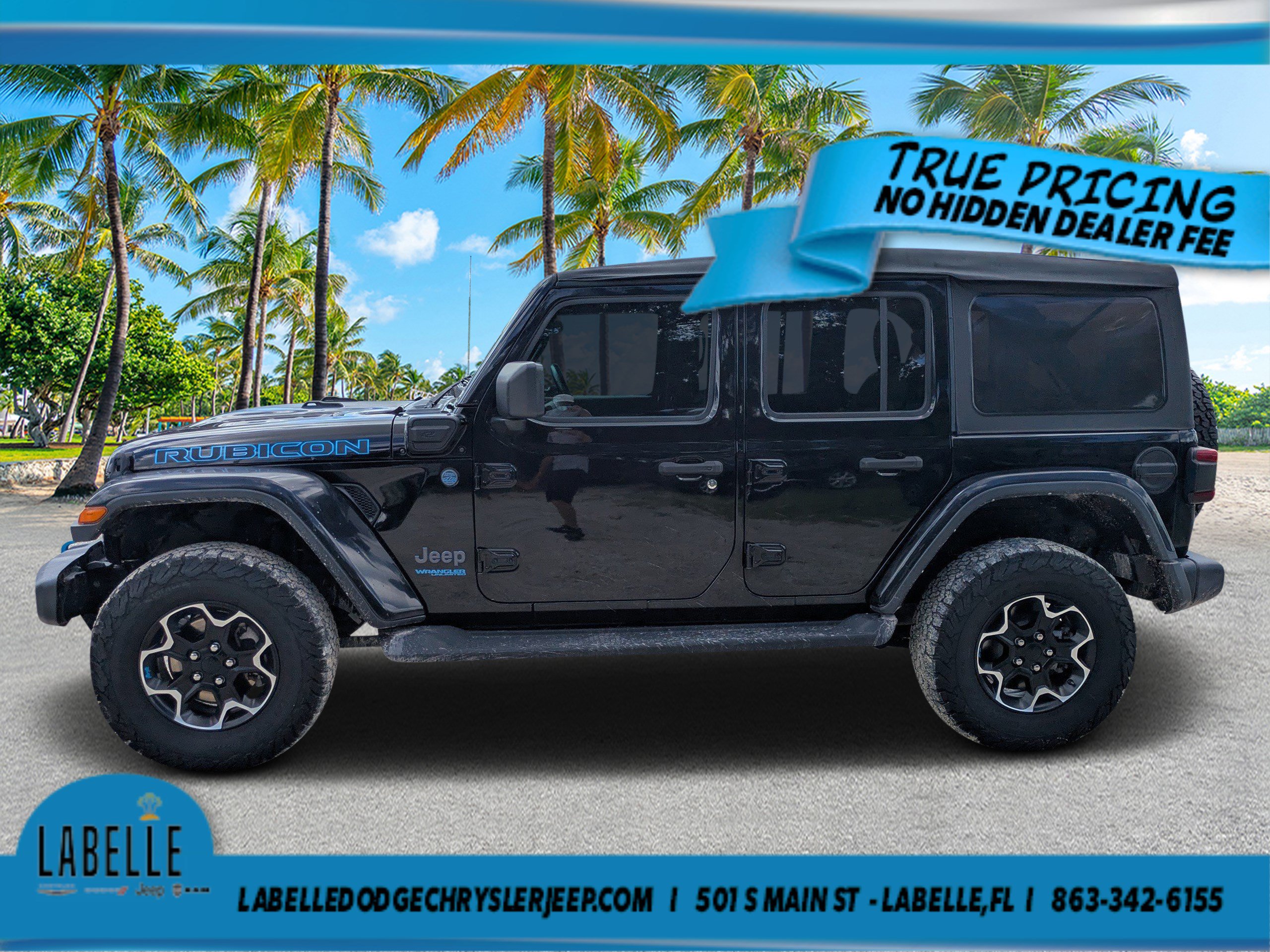 Used 2022 Jeep Wrangler Unlimited Rubicon 4xe AWD/4WD image 6