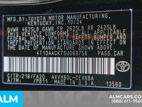 Used 2025 Toyota Camry LE image 53