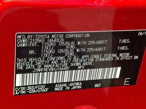 Certified 2017 Toyota RAV4 XLE AWD/4WD image 29