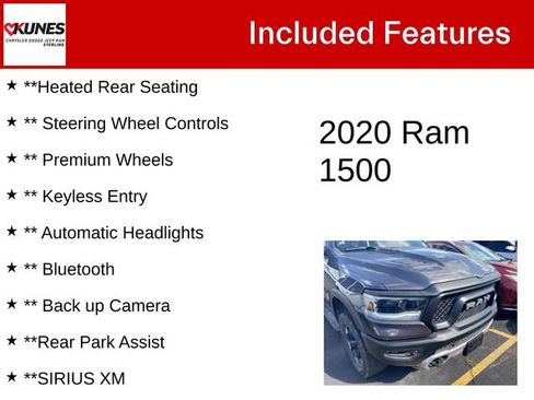 Used 2020 RAM 1500 Rebel w/ Level 2 Equipment Group AWD/4WD image 5