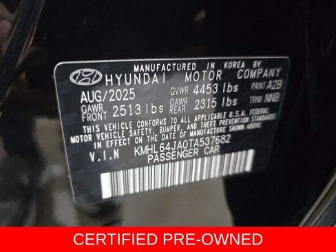 Certified 2026 Hyundai Sonata SEL FWD image 36