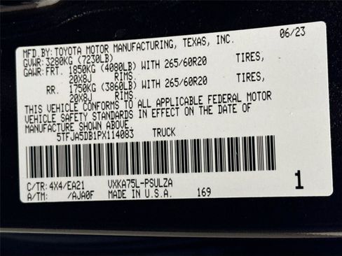 Used 2023 Toyota Tundra Limited w/ Power Package AWD/4WD image 46