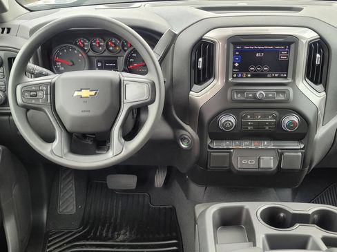 New 2026 Chevrolet Silverado 1500 Custom w/ Turbomax Blackout Package AWD/4WD image 11