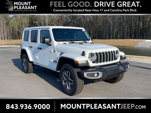 New 2025 Jeep Wrangler Unlimited Sahara w/ Safety Group AWD/4WD image 1