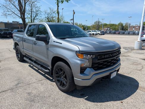 Certified 2024 Chevrolet Silverado 1500 Custom w/ Turbomax Blackout Package AWD/4WD image 4