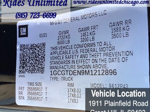 Used 2021 Chevrolet Colorado Z71 image 25