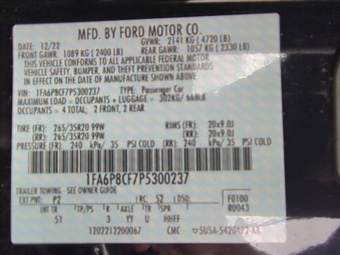 Used 2023 Ford Mustang GT Premium w/ Equipment Group 401A image 16