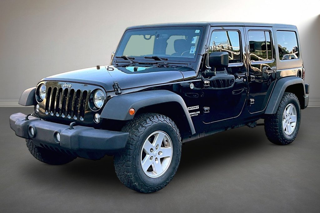 Used 2017 Jeep Wrangler Unlimited Sport w/ Quick Order Package 24S AWD/4WD image 3