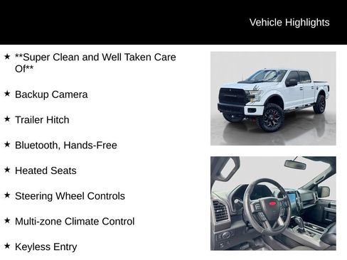 Used 2016 Ford F150 XLT w/ Equipment Group 302A Luxury AWD/4WD image 26