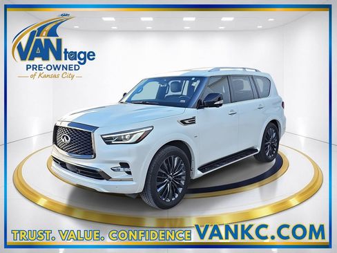 Used 2020 INFINITI QX80 Luxe w/ Edition 30 Package image 1