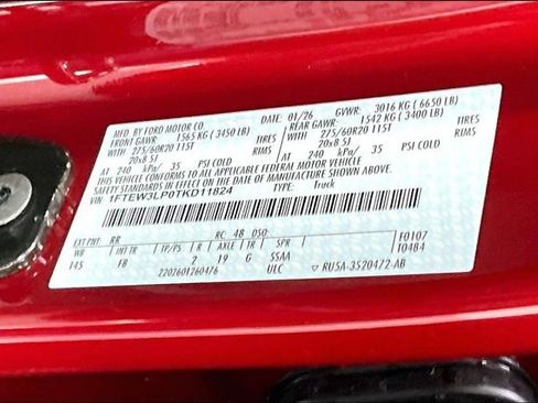 New 2026 Ford F150 XLT w/ Equipment Group 302A MID image 8