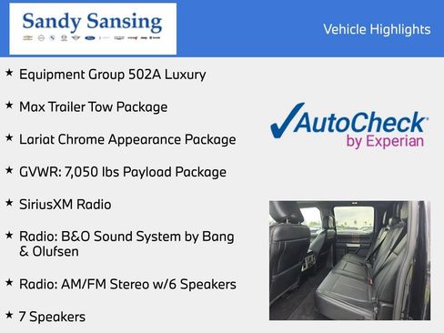 Used 2019 Ford F150 Lariat w/ Equipment Group 502A Luxury AWD/4WD image 7