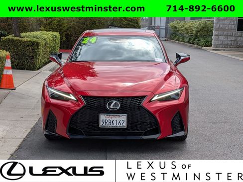 Certified 2024 Lexus IS 350 F Sport w/ Accessory Package RWD image 2