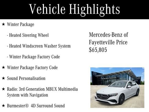 Certified 2026 Mercedes-Benz E 350 Sedan image 18