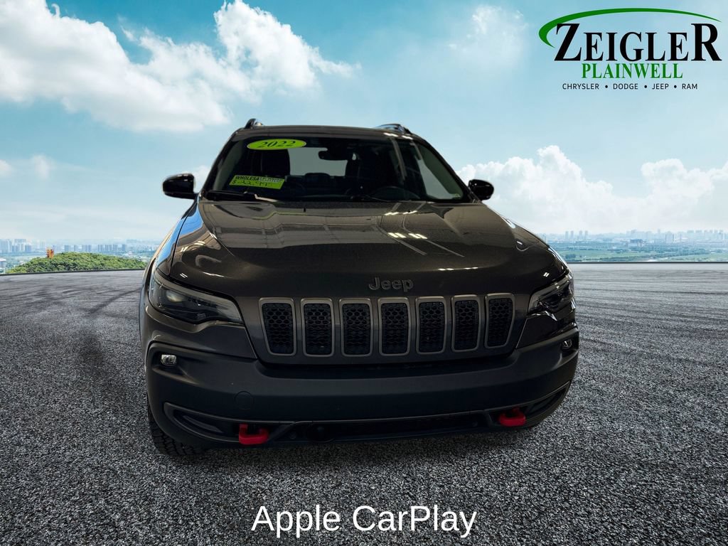 Used 2022 Jeep Cherokee Trailhawk w/ Sun, Sound & Nav Group AWD/4WD image 8
