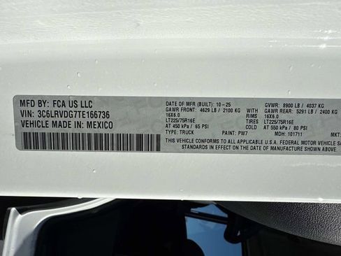 New 2026 RAM ProMaster 2500 w/ Convenience Group image 36