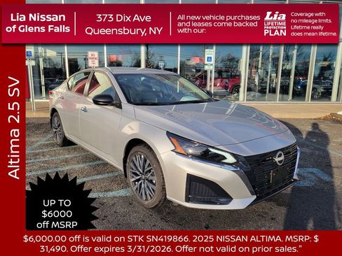 New 2025 Nissan Altima 2.5 SV image 1