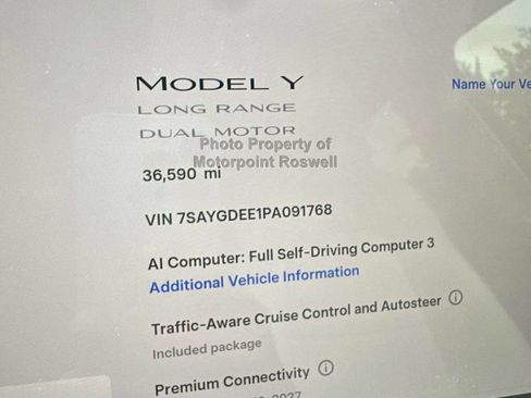Used 2023 Tesla Model Y Long Range AWD/4WD image 4