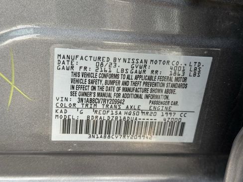 Used 2024 Nissan Sentra SV image 33