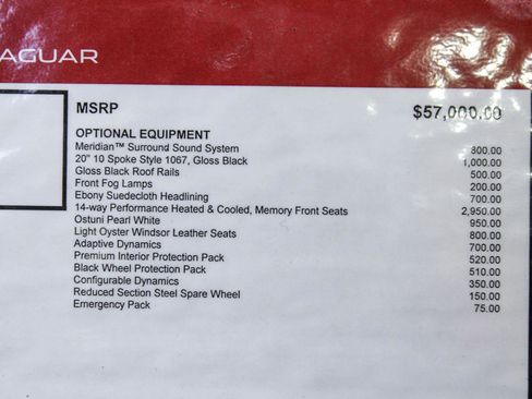 New 2025 Jaguar F-PACE R-Dynamic S image 36