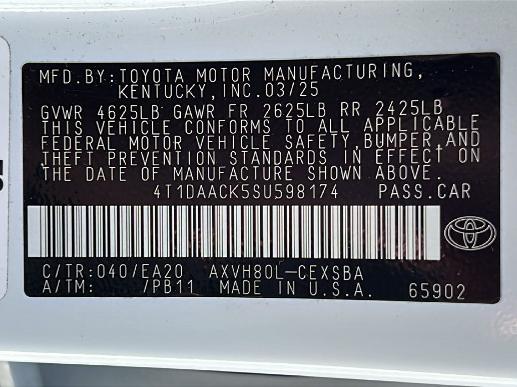 Used 2025 Toyota Camry SE FWD image 22