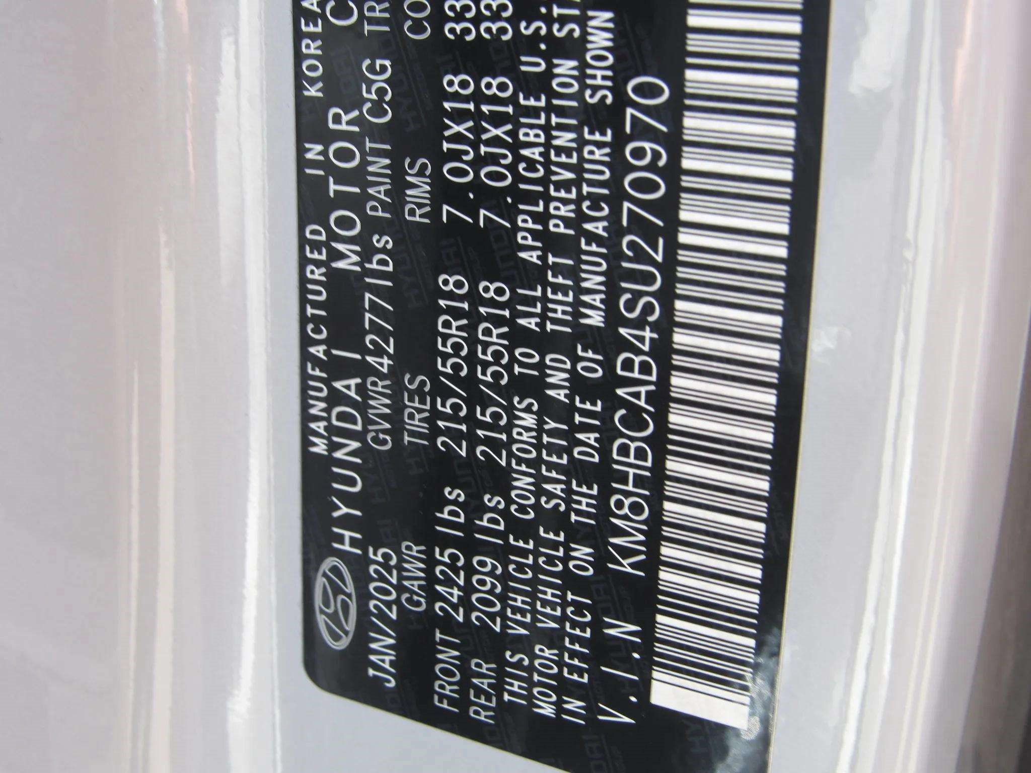 Used 2025 Hyundai Kona SEL AWD/4WD image 27