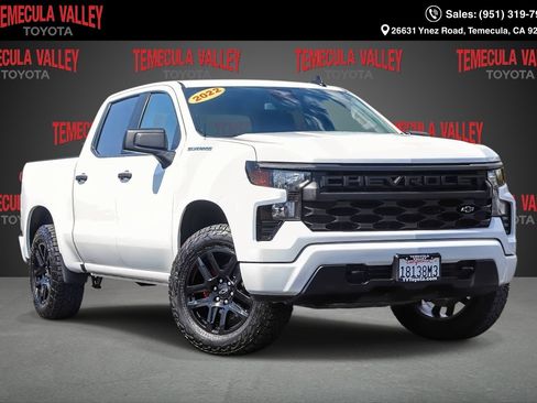 Used 2022 Chevrolet Silverado 1500 Custom RWD image 1