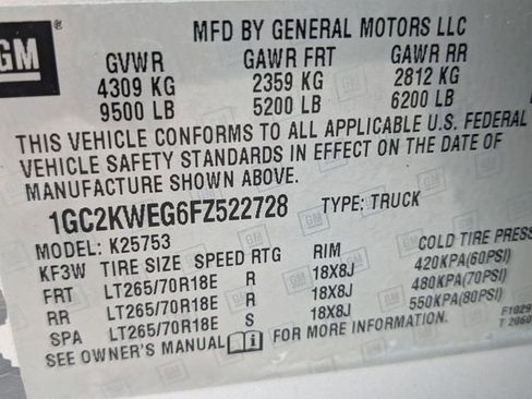 Used 2015 Chevrolet Silverado 2500 LTZ w/ Z71 Package, Off-Road AWD/4WD image 31