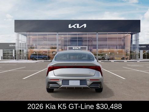 New 2026 Kia K5 GT-Line w/ GT-Line Red Interior Package FWD image 7