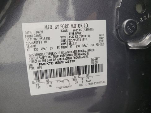 Used 2021 Ford Explorer 2WD image 33