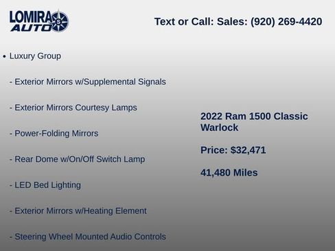 Used 2022 RAM 1500 Warlock AWD/4WD image 10
