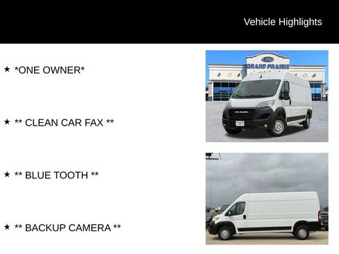 Used 2025 RAM ProMaster 2500 w/ Convenience Group FWD image 4