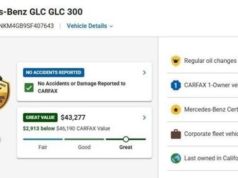 Certified 2025 Mercedes-Benz GLC 300 image 3