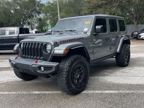 Used 2021 Jeep Wrangler Unlimited Rubicon w/ Xtreme Recon 35" Tire Package AWD/4WD image 3