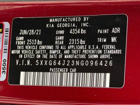 Used 2022 Kia K5 GT-Line w/ GT-Line FWD Premium Package image 32