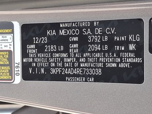 Used 2024 Kia Forte LXS image 26