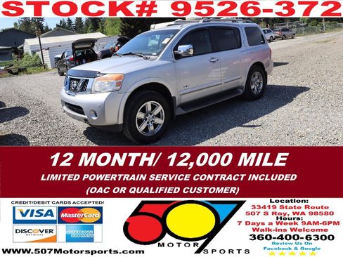 Used 2009 Nissan Armada LE w/ Technology Pkg AWD/4WD image 2