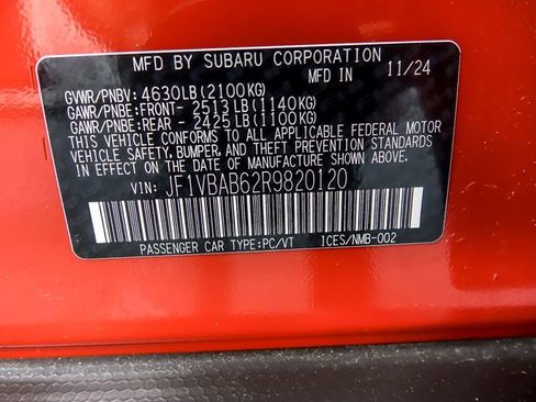 Used 2024 Subaru WRX AWD/4WD image 30