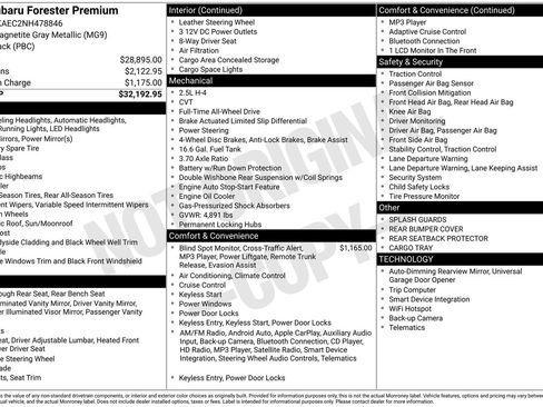 Used 2022 Subaru Forester Premium image 19