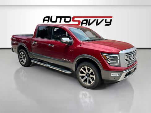 Used 2021 Nissan Titan Platinum Reserve w/ Moonroof Package image 1