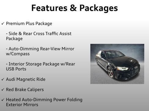 Used 2020 Audi S3 Premium Plus w/ Premium Plus Package image 20
