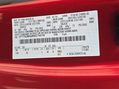 Used 2024 Ford F250 XLT w/ Camper Package image 34