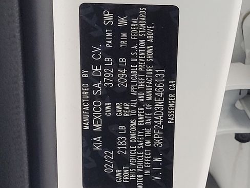 Used 2022 Kia Forte LXS image 33