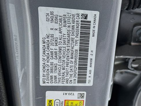 Used 2024 Honda Civic Sport image 12