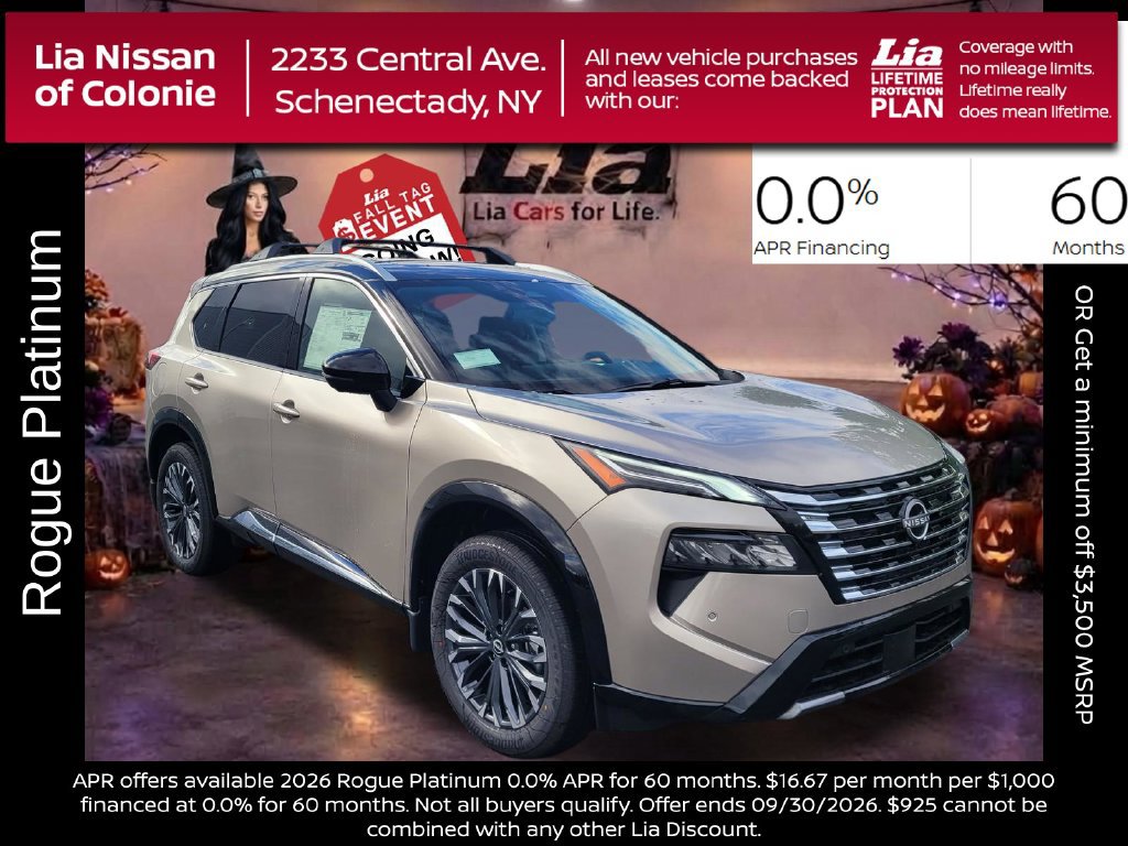 New 2026 Nissan Rogue Platinum AWD/4WD 360° Tour