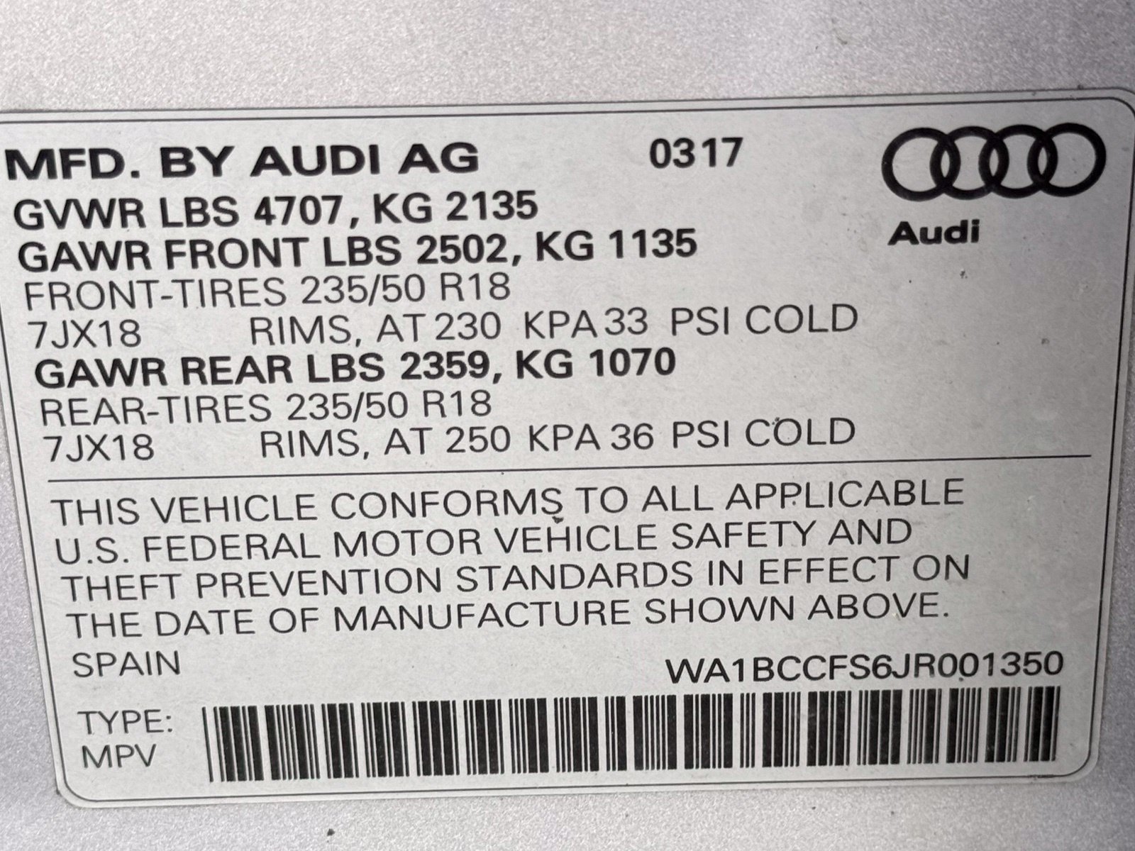 Used 2018 Audi Q3 2.0T Premium FWD image 49