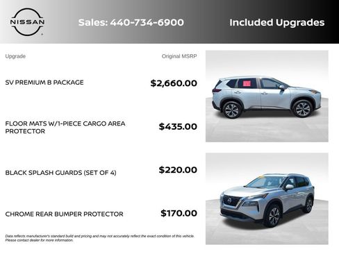 Certified 2023 Nissan Rogue SV w/ SV Premium B Package AWD/4WD image 8