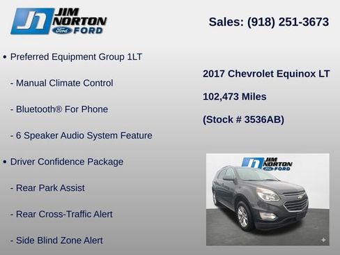 Used 2017 Chevrolet Equinox LT w/ Convenience Package AWD/4WD image 8